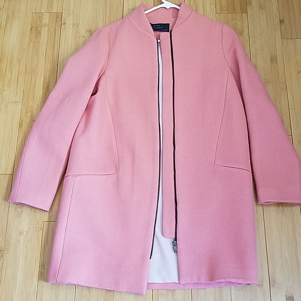 Zara XS Zip Coat